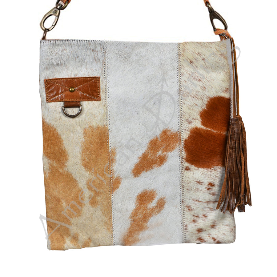 American Darling Large Hair-on Cowhide Crossbody Bag - Uhorse