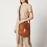 American Darling Cross Body Full Grain Genuine Leather Western Women Bag Handbag Purse | Crossbody for Cute