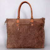 OHLAY KB473 TOTE Upcycled Wool Upcycled Canvas Genuine Leather women bag western handbag purse