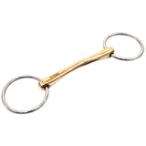 Bar H Equine Straight Mouth Stainless Steel O Ring Snaffle Bit|Bits for Horses|Horse Bit |horse bits|snaffle bits for horses|horse bits and bridles