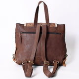 OHLAY KBK128 Backpack Hand Tooled Hair-On Genuine Leather women bag western handbag purse