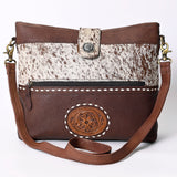 OHLAY KBK131 HOBO Hand Tooled Hair-on Genuine Leather women bag western handbag purse