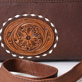 OHLAY KBK131 HOBO Hand Tooled Hair-on Genuine Leather women bag western handbag purse