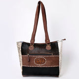 OHLAY KBK132 TOTE Hand Tooled Hair-on Genuine Leather women bag western handbag purse