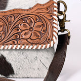 Ohlay Bags KBK133 Clutch Hand Tooled Hair-On Genuine Leather Women Bag Western Handbag Purse