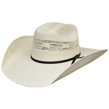 Lonestar Cool Max Bangora Truman Cowboy Hat Width 4.5 Inch Brim Cream - Uhorse