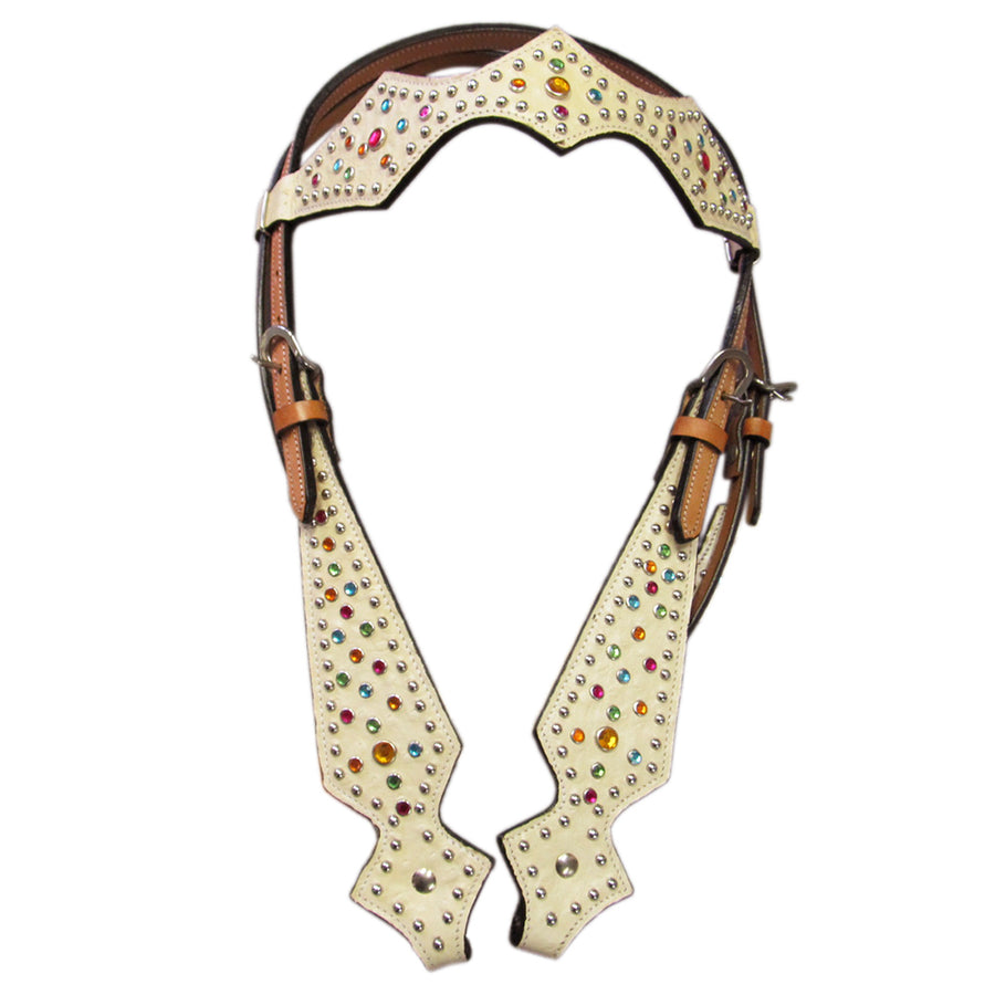 HILASON Western Horse Headstall Bridle American Leather