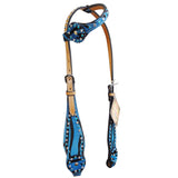 Western Horse One Ear Headstall Bridle American Leather Hilason