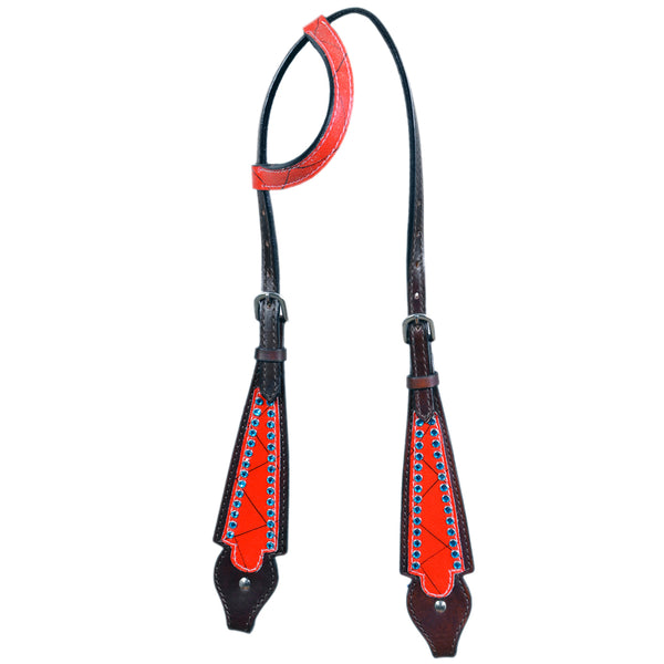 HILASON Western Horse One Ear Headstall Tack Bridle American Leather | for Horses Headstalls - Uhorse
