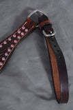 Hilason Genuine Leather Western Horse Breast Collar Brown