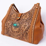 American Darling Hand Tooled Genuine Leather Women Bag Western Handbag Purse