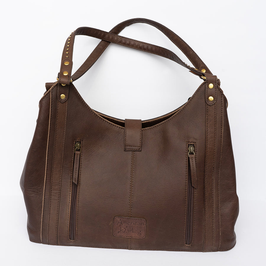 American Darling Hobo Hand Tooled Genuine Leather Western Women Bag | Handbag Purse Bags for Cute