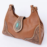 American Darling Hand Tooled Genuine Leather Women Bag Western Handbag Purse