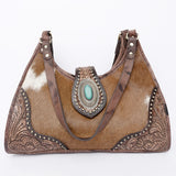 American Darling Hand Tooled Genuine Leather Women Bag Western Handbag Purse