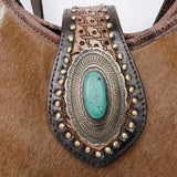 American Darling Hobo Hand Tooled Hair on Genuine Leather Western Women Bag | Handbag Purse | Leather Hobo Bag | Hobo Bags for Women | Hobo Purse | Cute Hobo Bag