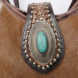 American Darling Hand Tooled Genuine Leather Women Bag Western Handbag Purse