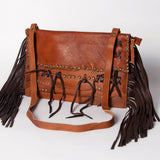 American Darling Small Cross Body Hand Tooled Genuine Leather W. Women by Hilason – Cowboy and equestrian accessories