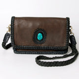 American Darling Small Crossbody Full Grain Genuine Leather Western Women Bag Handbag Purse