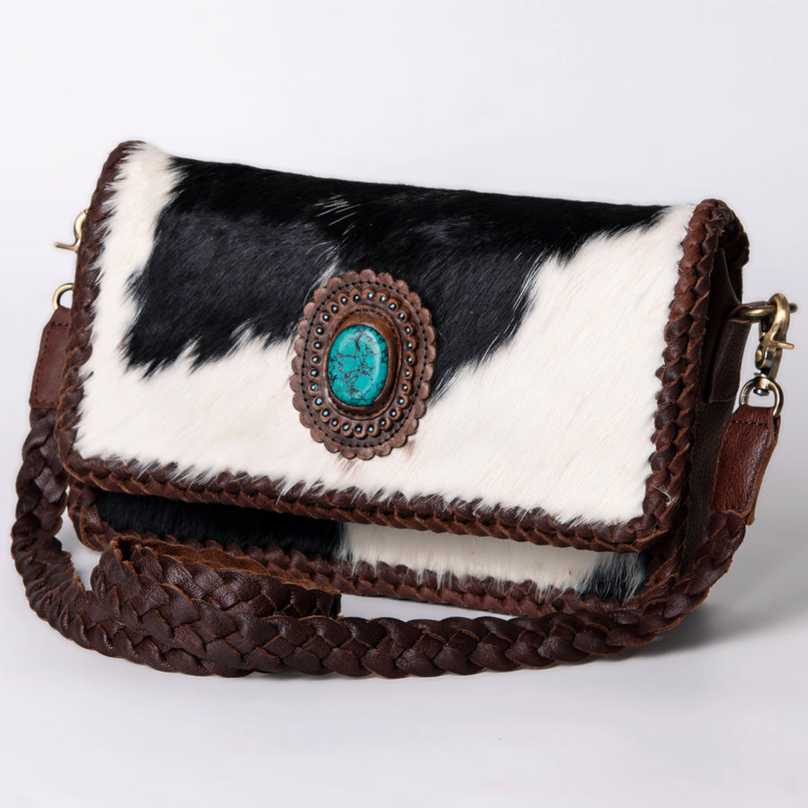 American Darling Clutch Hair on Genuine Leather Western Women Bag Handbag Purse | Purses for Cute - Uhorse