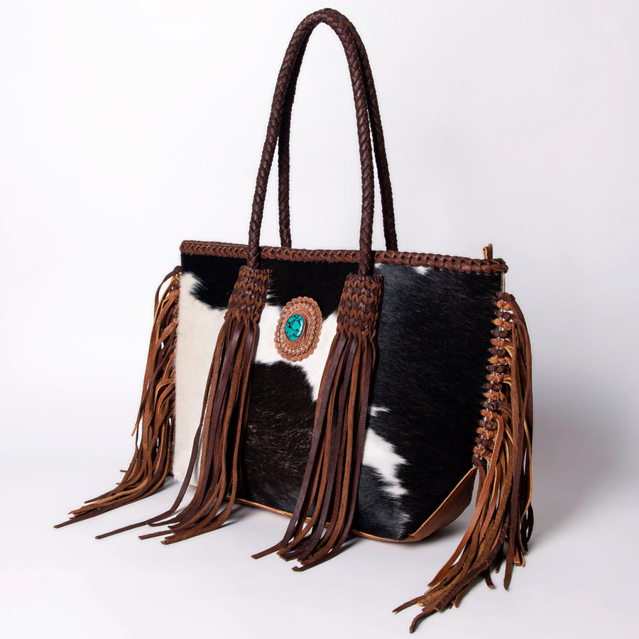 American Darling Tote Hair-On Genuine Leather Western Women Bag Handbag Purse | Travel Bags College Casual - Uhorse