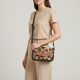 American Darling Cross Body I Hand Tooled Hair-On Genuine Leather Women Bag Western Handbag Purse