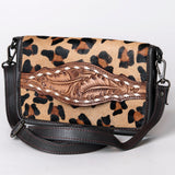 American Darling Cross Body I Hand Tooled Hair-On Genuine Leather Women Bag Western Handbag Purse