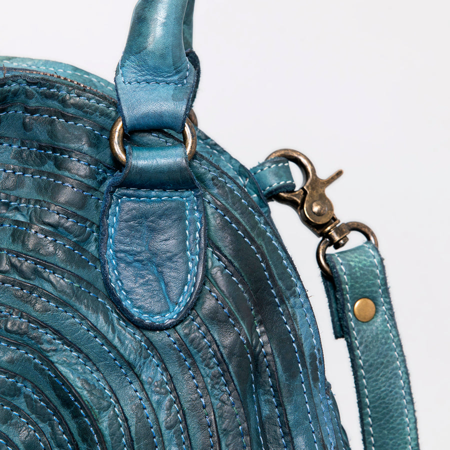 Never Mind Nmbgm112D Tote Vintage Handmade Genuine Cowhide Leather Women Bag Western Handbag Purse