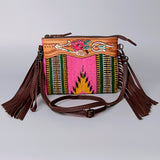 American Darling Cross Body Hand Tooled Saddle Blanket Genuine Leather Women Bag Western Handbag Purse