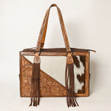 American Darling Tote Hand Tooled Saddle Blanket Genuine Leather Women Bag Western Handbag Purse