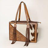 American Darling Tote Hand Tooled Saddle Blanket Genuine Leather Women Bag Western Handbag Purse