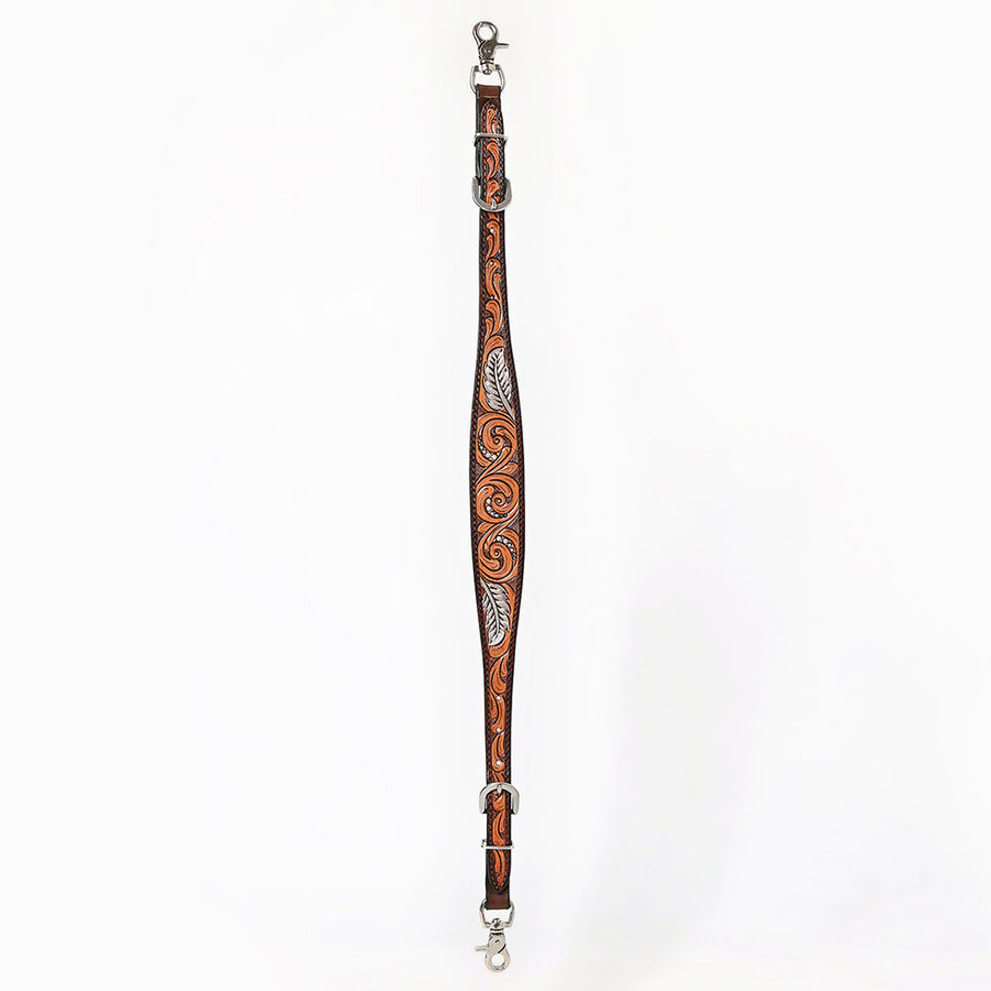 Bar H Equine Genuine Western American Leather Horse Premium Headstall & Breast Collar Set