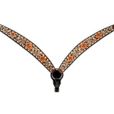 Bar H Equine Genuine Western American Leather Horse Breast Collar - Uhorse