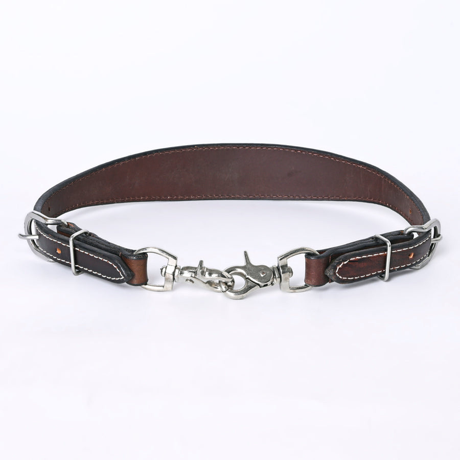 Bar H Equine Genuine Western American Leather Horse Premium Headstall & Breast Collar Set