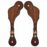 Bar H Equine Leather Spurs Straps for Adults Western Womens Spur Horse Riding Barrel Racing Show and Rodeo Strap Adult Women