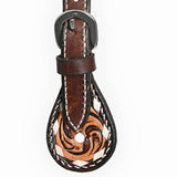 Bar H Equine Leather Spurs Straps for Adults Western Womens Spur Horse Riding Barrel Racing Show and Rodeo Strap Adult Women