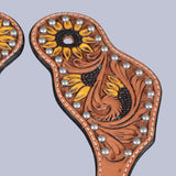 Bar H Equine Leather Spurs Straps for Adults Western Womens Spur Horse Riding Barrel Racing Show and Rodeo Strap Adult Women