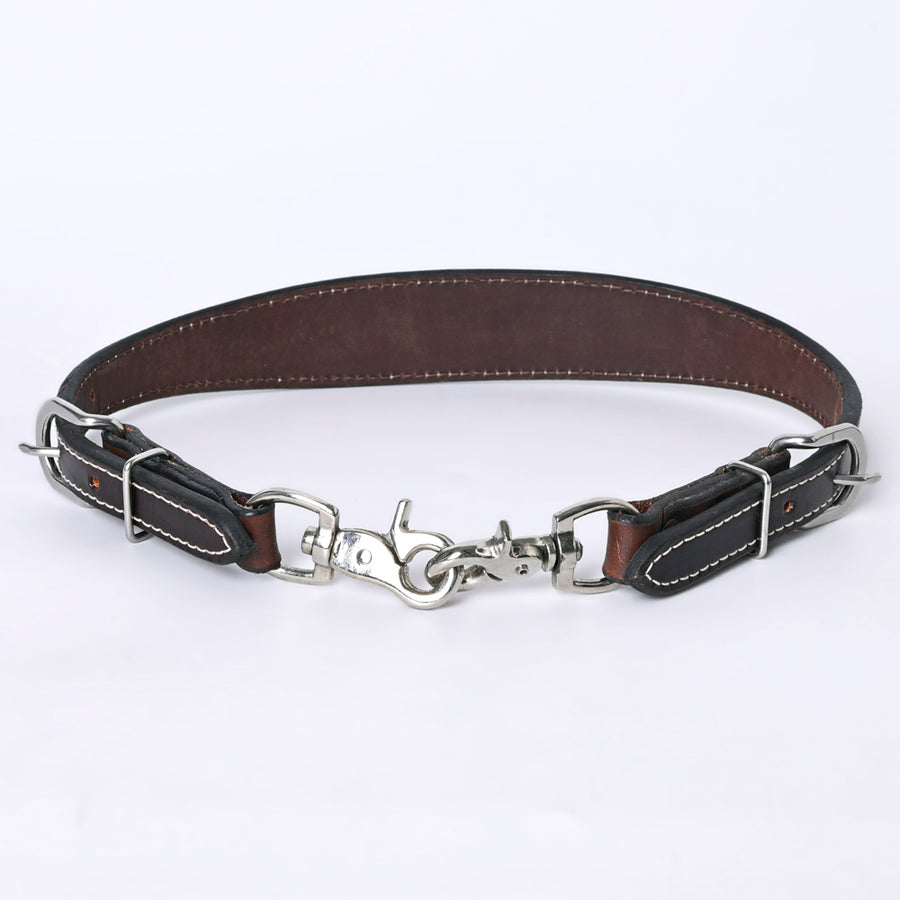 Bar H Equine Genuine Western American Leather Horse Premium Headstall & Breast Collar Set