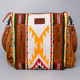 American Darling Crossbody Hand Tooled Saddle Blanket Genuine Leather Women Bag Western Handbag Purse