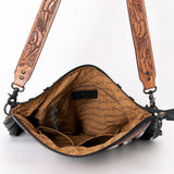 American Darling ADBGZ705 Crossbody Hand Tooled Saddle Blanket Genuine Leather Women Bag Western Handbag Purse