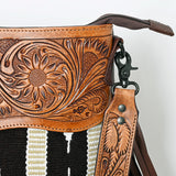 American Darling Crossbody Hand Tooled Saddle Blanket Genuine Leather Women Bag Western Handbag Purse