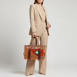 American Darling Tote Hand Tooled Saddle Blanket Genuine Leather Women Bag Western Handbag Purse