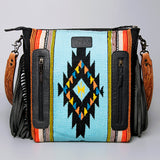 American Darling ADBGZ698 Crossbody Hand Tooled Saddle Blanket Genuine Leather Women Bag Western Handbag Purse