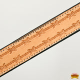 Hilason Western Horse Breast Collar Handtooled American Leather Tan | Collars For Horses