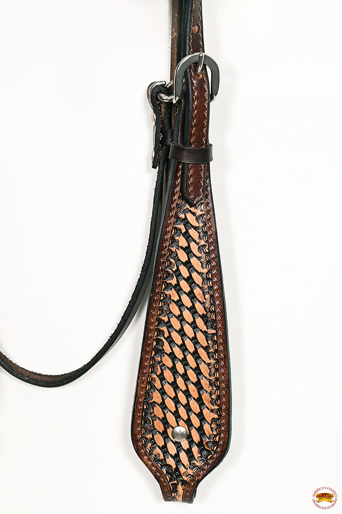 Western American Leather Headstall