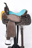 Comfytack By HILASON Western Leather Horse Barrel Racing Trail Saddle Tack Set Hand Tooled