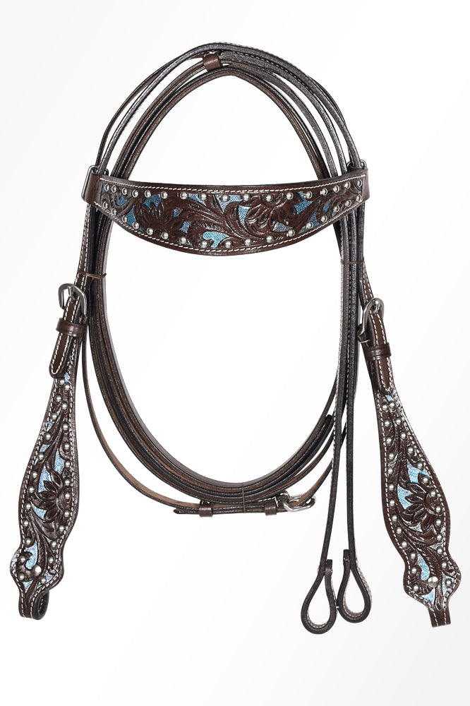 Comfytack By HILASON Western Leather Horse Barrel Racing Trail Saddle Tack Set Hand Tooled