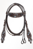 Comfytack By HILASON Western Leather Horse Barrel Racing Trail Saddle Tack Set Hand Tooled