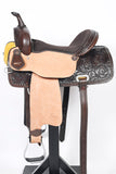 Western Horse Barrel Racing Trail Saddle Tack Set American Leather Comfytack