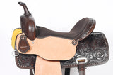 Western Horse Barrel Racing Trail Saddle Tack Set American Leather Comfytack