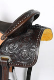 Comfytack Western Horse Barrel Racing Trail Saddle Tack Set Genuine Leather